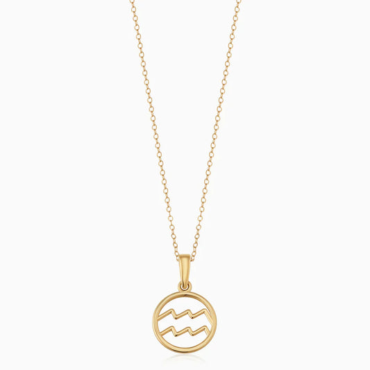 Rosalyette | Zodiac Sign Necklace Gold