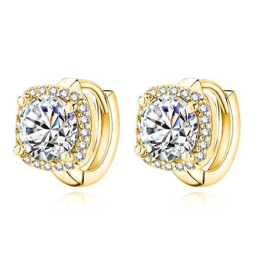 Tinamariel | Diamond Earrings Gold